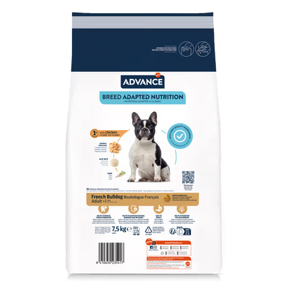 Advance Adult Dog French Bulldog Chicken and Rice - Dry food for dogs