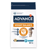 Advance Vet Weight Balance Gato Aves de Corral - Pienso seco para gato para control de peso