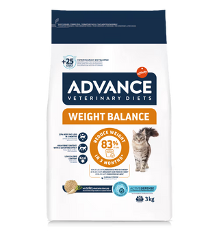 Advance Vet Weight Balance Gato Aves de Corral - Pienso seco para gato para control de peso