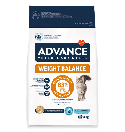 Advance Vet Weight Balance Cat Poultry - Dry cat food for weight control