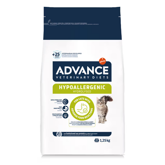 Advance Vet Gato Hipoalergénico - Pienso seco para gato con alergias