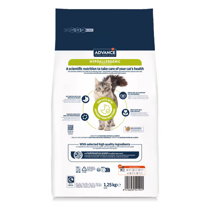 Advance Vet Hypoallergenic Cat - Dry food for cats with allergies