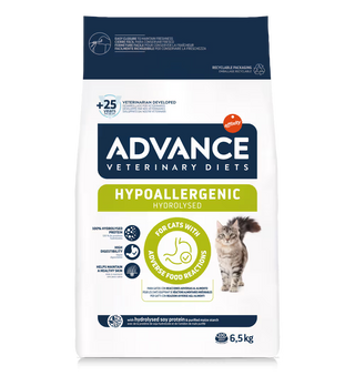 Advance Vet Gato Hipoalergénico - Pienso seco para gato con alergias