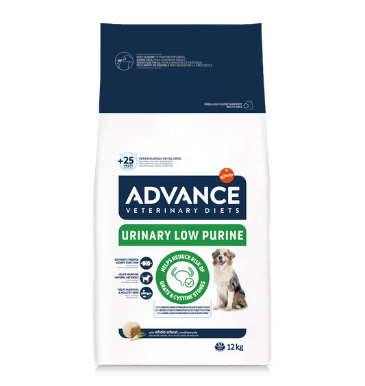 Advance Vet Dog Urinary Low Purine - Dry food for dogs with urinary and renal problems