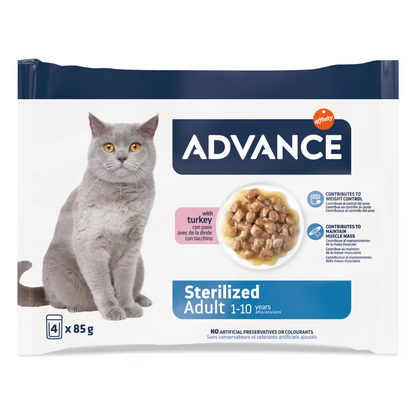 Advance Gato Adulto Esterilizado Peru - Ração húmida para gato esterilizado