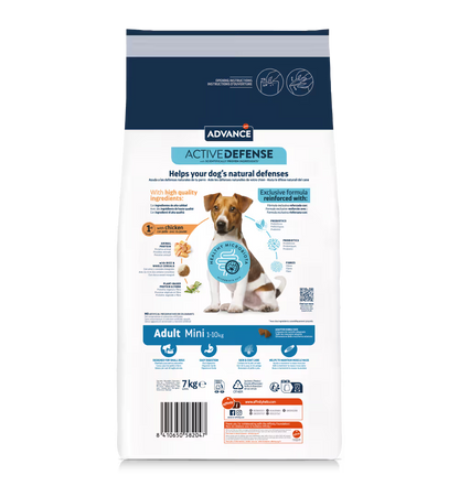 Advance Dog Mini Adult Chicken and Rice - Dry dog food