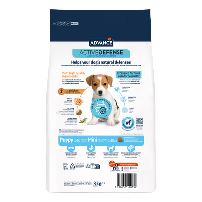 Advance Mini Puppy Dog Chicken and Rice - Dry dog food