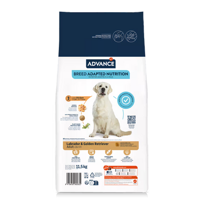 Advance Adult Dog Labrador & Golden Retriever Chicken and Rice - Dry dog food