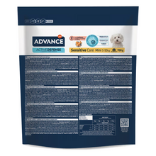 Advance Mini Sensitive Care Cão Salmão e Arroz - Ração seca para cão com pele e digestão sensíveis