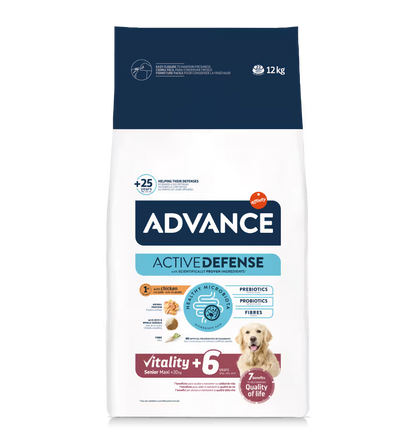 Advance Dog Maxi Senior +6 Chicken and Rice - Dry food for senior dogs