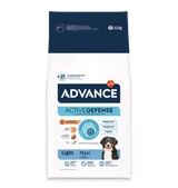 Advance Maxi Light Dog Chicken and Rice - Dry dog food for weight control