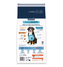 Advance Maxi Light Cão Frango e Arroz - Ração seca para cão para controlo de peso