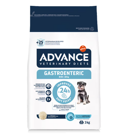 Advance Vet Dog Gastroenteric Mini Poultry - Dry food for dogs with digestive problems