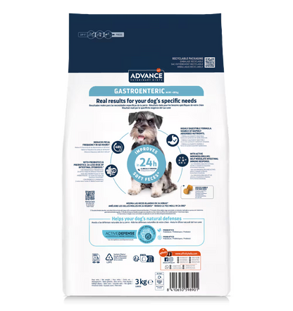 Advance Vet Dog Gastroenteric Mini Poultry - Dry food for dogs with digestive problems