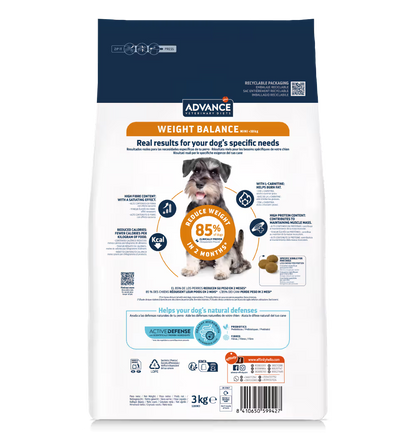 Advance Veterinary Diets Weight Balance Mini - Dry food for dogs for weight control