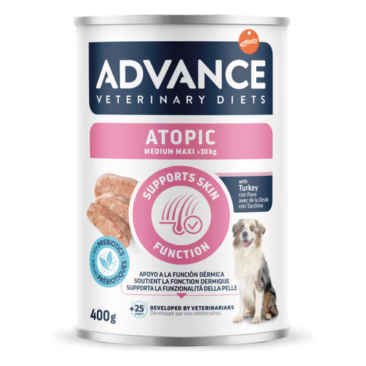 Advance Vet Atopic Cão Hipoalergénico - Ração húmida para cão com dermatite atópica e alergias