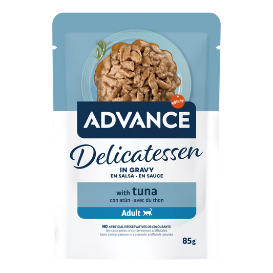 Advance Delicatessen Gato Adulto Atum - Ração húmida para gato