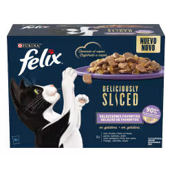 Felix Deliciously Sliced Seleção de Favoritos - Wet food for cats