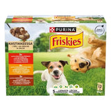 Friskies Adult Molho MPK Vaca/Frango/Borrego - Comida húmeda para perro con ternera/pollo/cordero