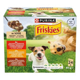 Friskies Adult Gelatina MPK Vaca/Frango/Borrego - Wet food for dogs with beef, chicken, and lamb