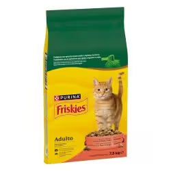 Friskies Adult Active - Dry food for dogs with beef and chicken