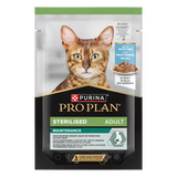 Pro Plan NUTRISAVOUR Gato Adulto Esterilizado Pescado Blanco - Comida húmeda para gato esterilizado