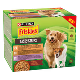 Friskies Adulto Tasty Strips Selections - Ração húmida para cão