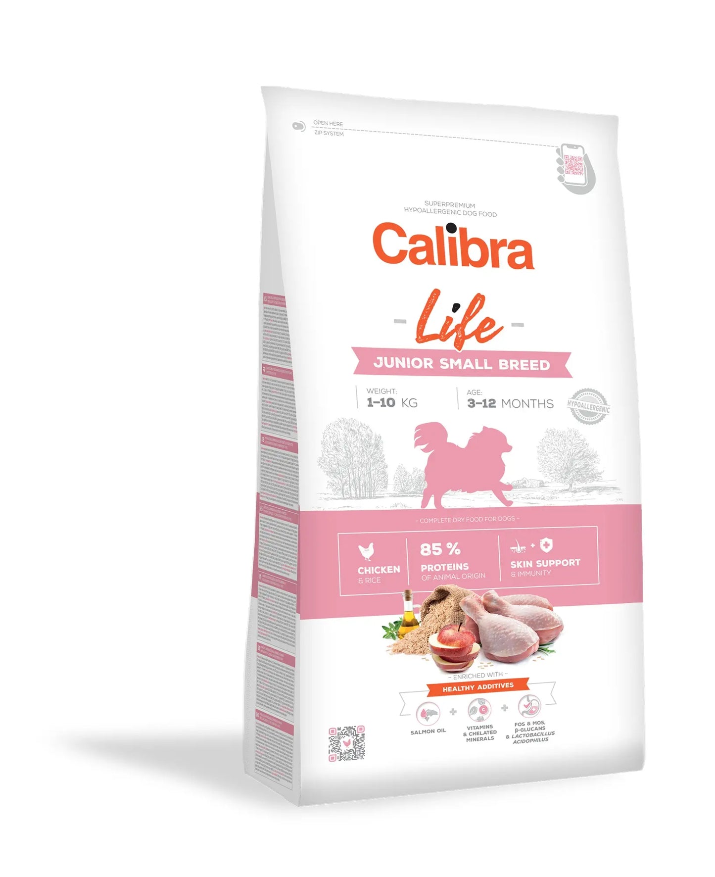 CALIBRA DOG LIFE JUNIOR SMALL BREED POLLO | 1.5KG