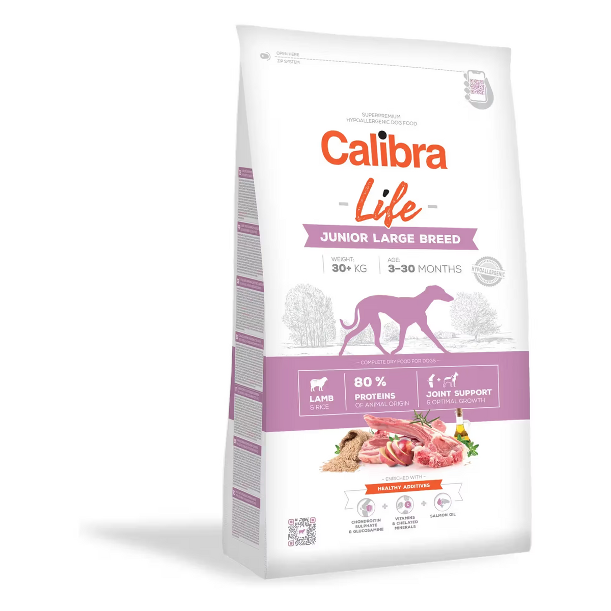Calibra Cão Life Júnior Raça Grande Borrego