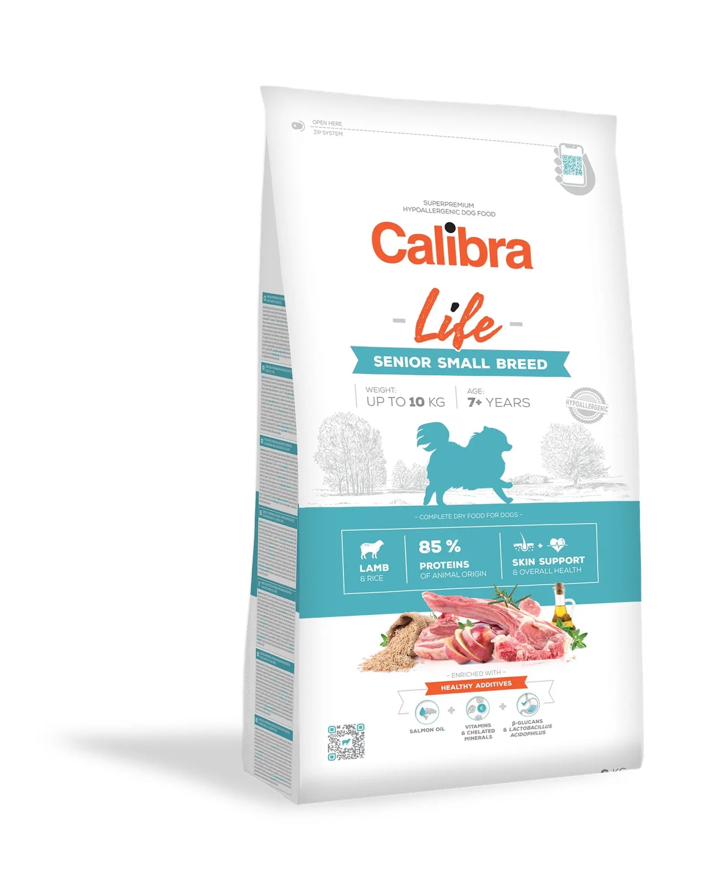 CALIBRA DOG LIFE SENIOR SMALL BREED LAMB | 1.5KG