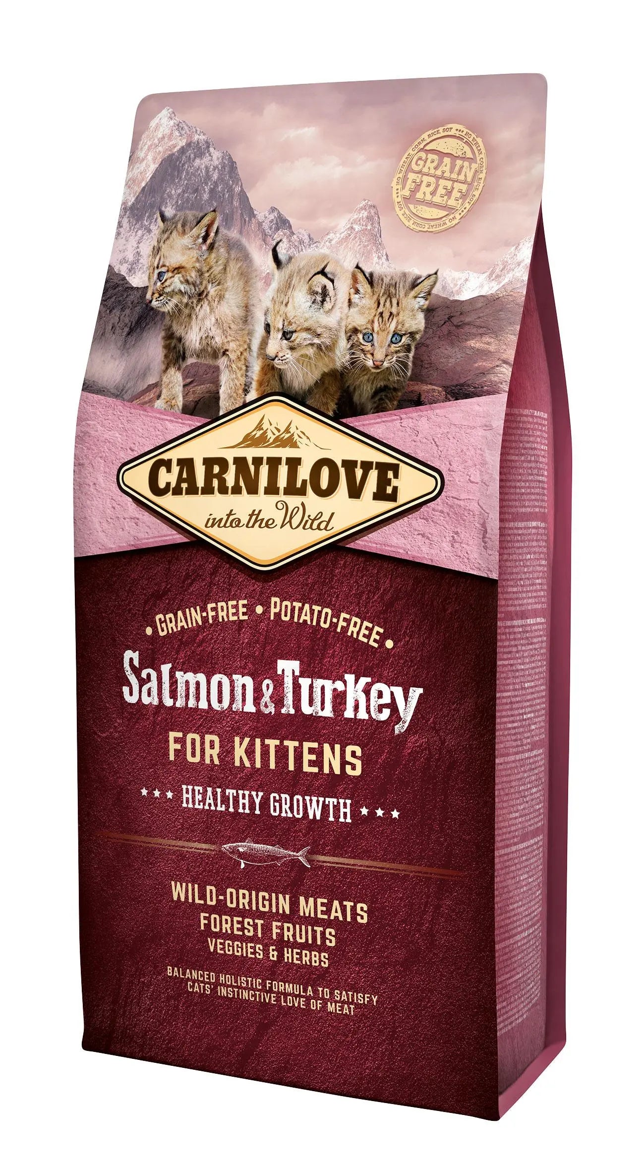 CARNILOVE FELINE KITTEN SALMON TURKEY | 6KG