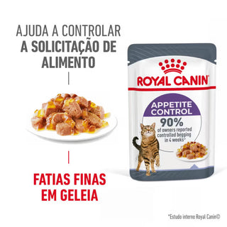 Royal Canin Appetite Control Sterilised Gato Adulto en Gelatina - Comida húmeda para gato para esterilizados y control de peso