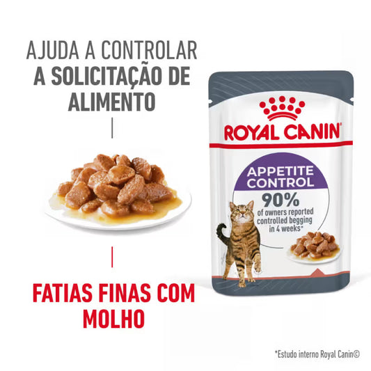 Royal Canin Appetite Control Sterilised in Gravy Adult Cat - Wet food for sterilised cats