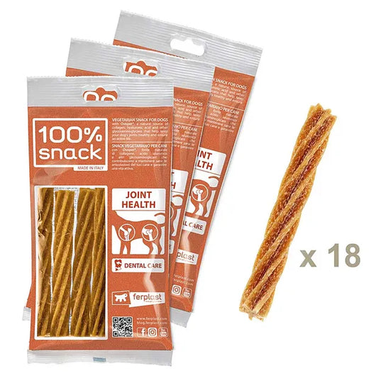 Ferplast Fusilli Ovopet Cão Todos os Tamanhos - Snack para cão para a saúde das articulações