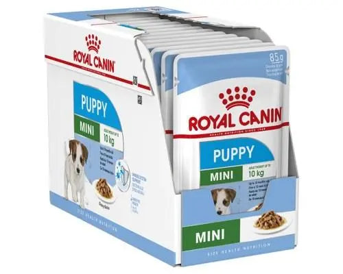 ROYAL CANIN PUPPY MINI POUCH BOX | 12 X 85G