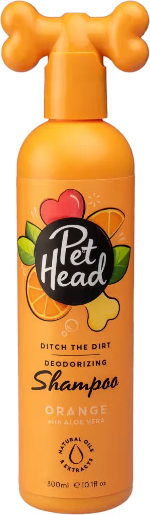 Pet Head Ditch The Dirt Shampoo - Champú para perro limpiador y desodorante