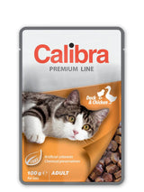 Calibra Gato Adulto Saqueta Pato Frango Caixa