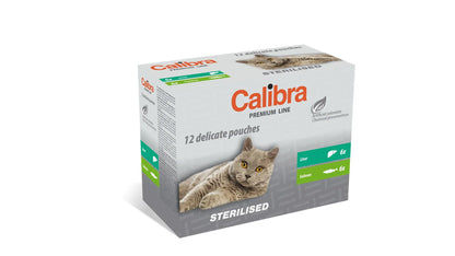Calibra Cat Sterilised Pouch Multipack