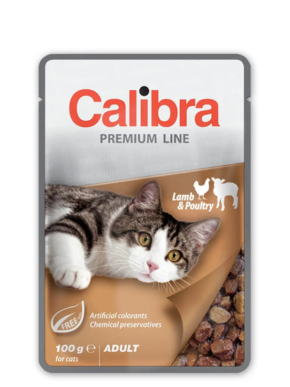 Calibra Cat Pouch Adult Lamb Chicken