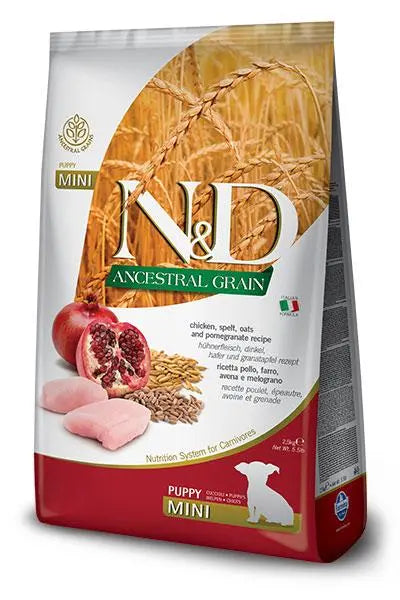 FARMINA ND DOG PUPPY ANCESTRAL MINI POLLO | 800GR