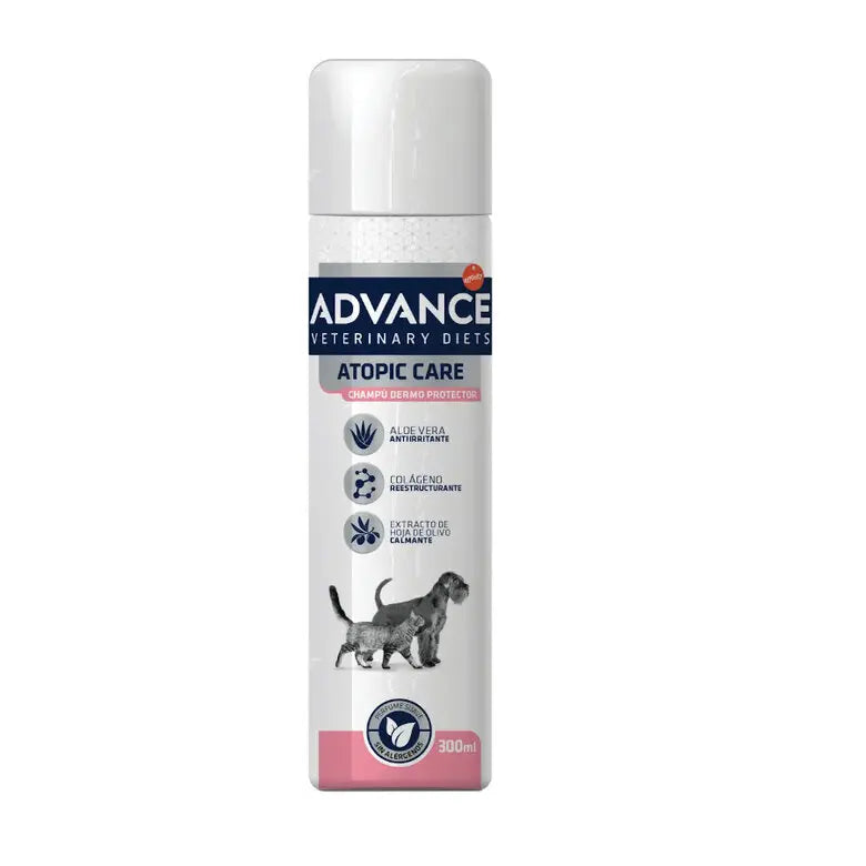Advance Vet Atopic Care Champô Cão - Champô para cão com dermatite atópica
