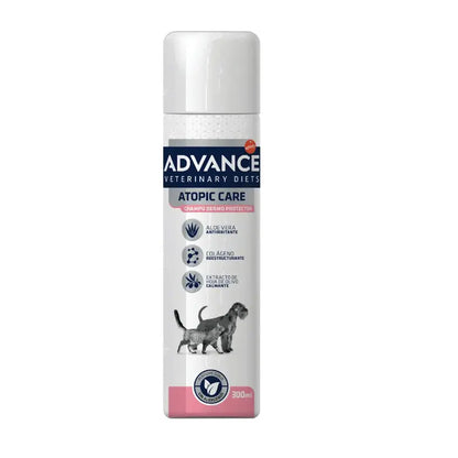 Advance Vet Atopic Care Champô Cão - Champô para cão com dermatite atópica