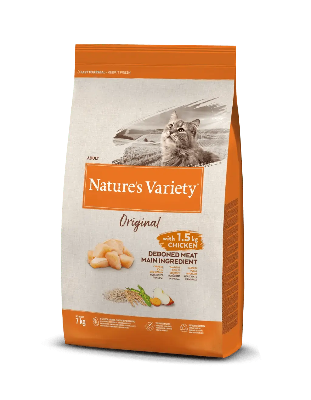 NATURE'S VARIETY CAT HEALTHY GRAIN ADULT CHICKEN | 7KG