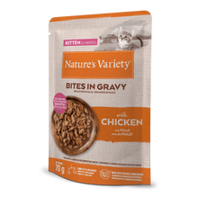 Natures Variety Wet Bites Gravy Gato Gatito Pollo - Comida húmeda para gato