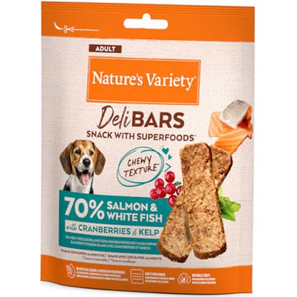Natures Variety Delibars Dog Salmon - Dog snack