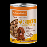 Natures Variety Paté Med/Maxi Cão Frango - Ração húmida para cão