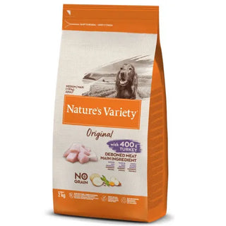 Natures Variety No Grain Perro Adulto Med/Max Pavo Grain-Free - Pienso seco para perro