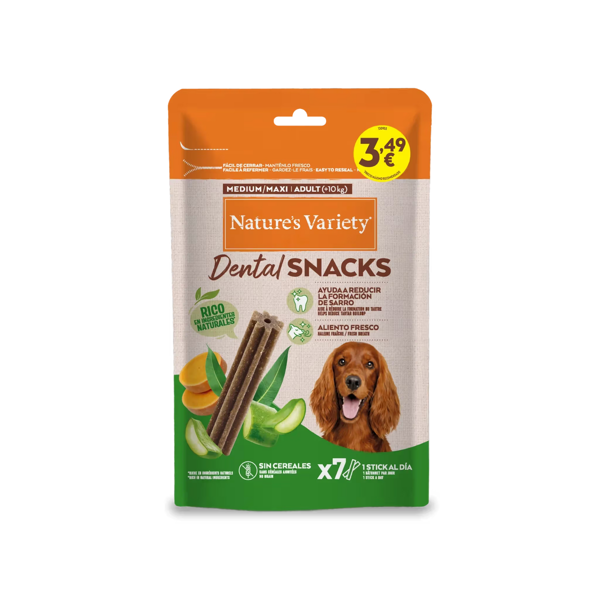 Natures Variety Dental Snacks Veg Perro - Snack para perro