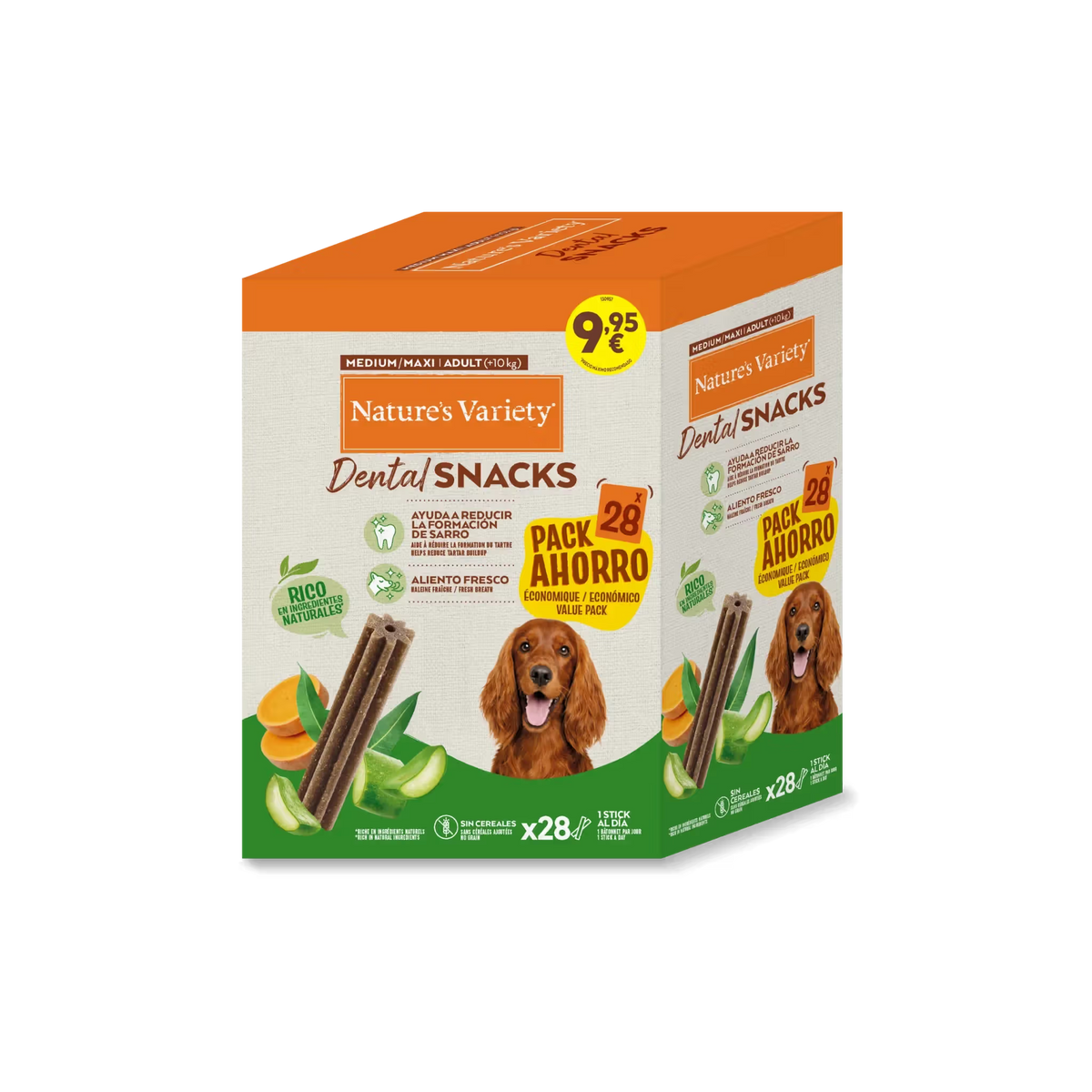 Natures Variety Dental Snacks Veg Medmaxi Dog - Dog snack