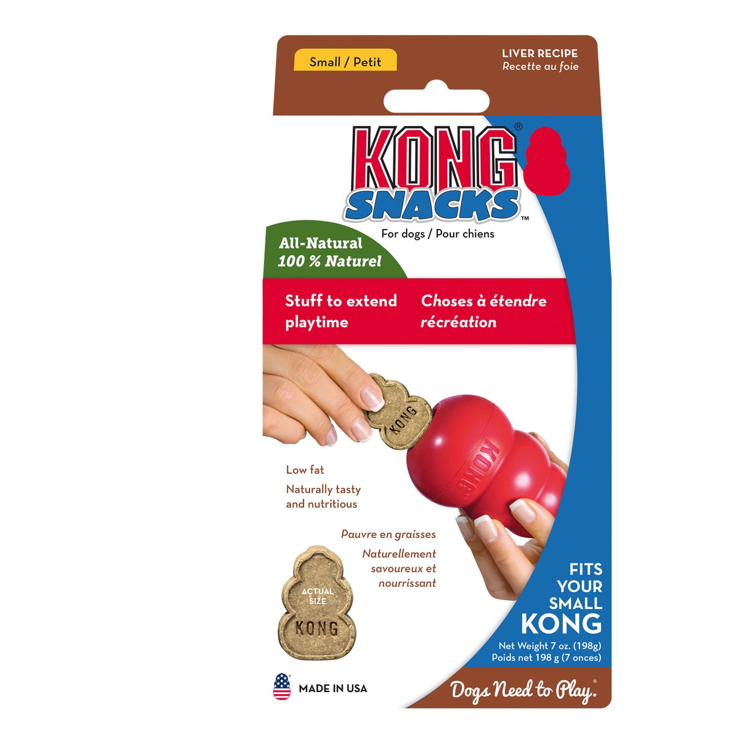 Kong Snacks Perro Hígado - Snack para perro
